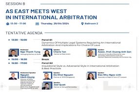 [HICAC 2024] Section B: As East Meets West In International Arbitration (coordinated by VIAC)
